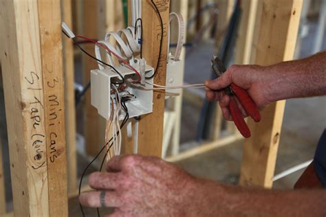 electrical wire boxing|how to rough in electrical wiring.